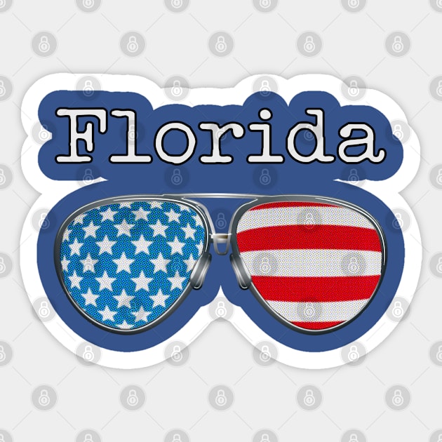 USA PILOT GLASSES FLORIDA Sticker by SAMELVES